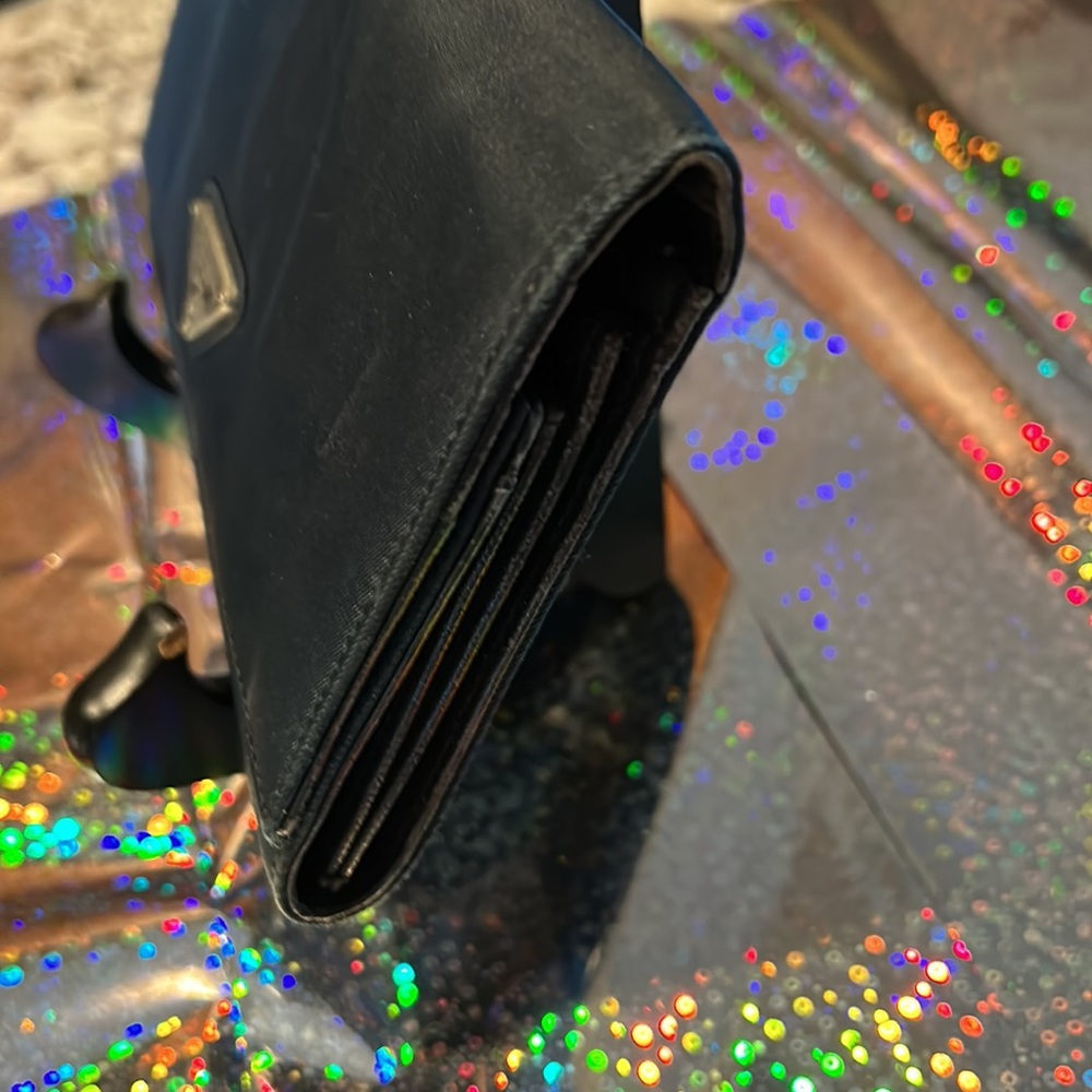 Prada Milano Black Tessuto Wallet - Picture 3 of 9
